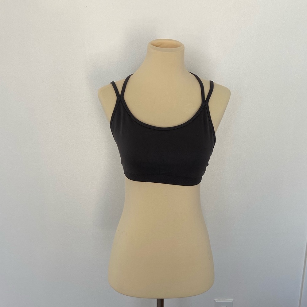 FABLETICS DARK GRAY SPORTS BRA